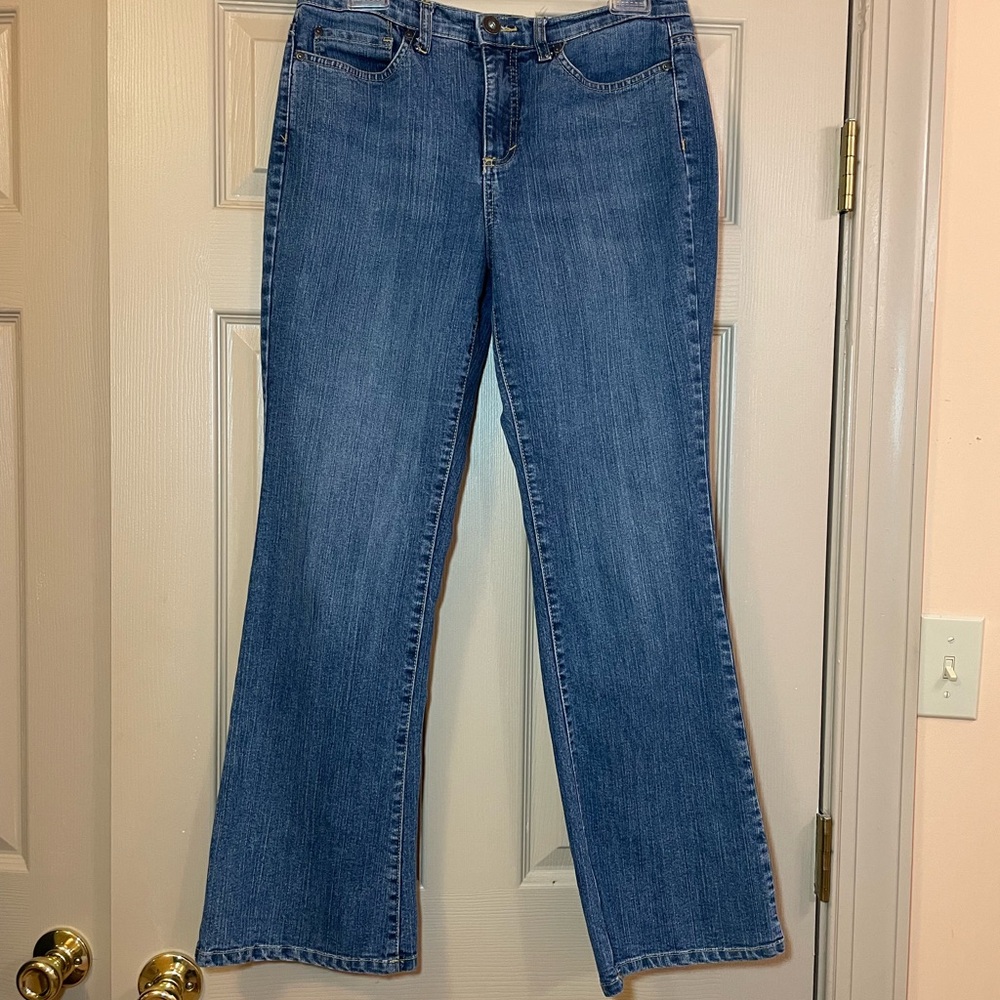 Jeanstar Elle‎ Blue Bootcut/Flare Denim Jeans, Size 10P